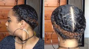 French braid hairstyles vary in terms of color and hair size requirements. French Braids Protective Style On Natural Hair Youtube