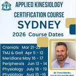 Applied Kinesiology Certification Course – Sydney 2026