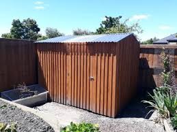 Saltbox storage building with metal roof 10x16 | 480. The Wooden Shed Co Medium