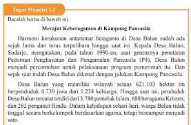 Maybe you would like to learn more about one of these? Tugas Mandiri 1 2 Pkn Kelas 9 Halaman 12 Merajut Keberagaman Di Kampung Pancasila