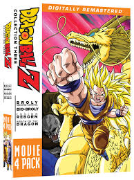 Dragon ball z remastered movie collection. Dragon Ball Z Movie Collection 3 Dvd