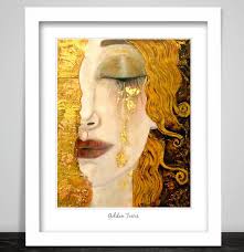 Check spelling or type a new query. Printable Golden Tears As Gustav Klimt Framed Poster Art Etsy Framed Poster Art Portrait Painting Fine Art Photo Prints