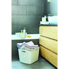 home storage solutions cream curver