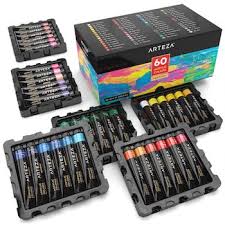 Alot of low priced and cheap acrylic paints come with mostly fillers and way less pigment. The Best Acrylic Paint Set For Beginners And Pros 2021 Edition