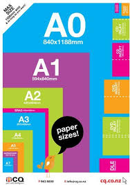 Paper Size Chart Paper Sizes Chart Paper Size Paper