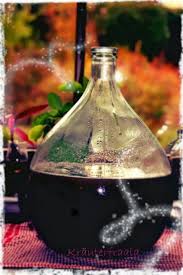 Beim Krauterfraala Selbstgemachter Schlehenwein 2 Die Maische Maische Wein Schlehen