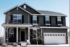 Black And Grey Houses Dark Grey Gray House Exterior Black House Exterior Exterior House Color