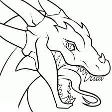 This is the outline of a dragon's head, it is need to draw, using simple and light lines. Pin On Dragons