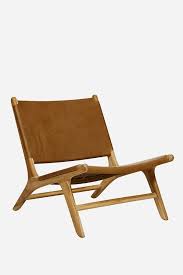 leather marlboro chair teak tan leather chair chair furniture