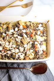Humble chicken casseroles are officially cool again and it's easy to see why. Make Ahead Chicken Wild Rice Casserole Lisa S Dinnertime Dish