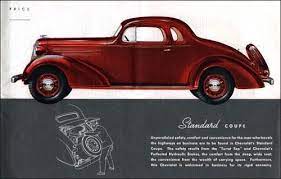 Chervrolet 1936 Chevrolet Car Brochure Car Ads