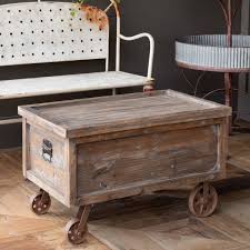 5 out of 5 stars. Wooden Warehouse Crate Coffee Table Aldrich Home