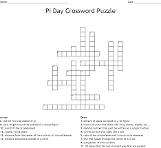This post may contain amazon affiliate links. Pi Day Crossword Puzzle Wordmint