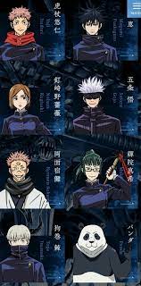 jujutsu kaisen character design character art jujutsu