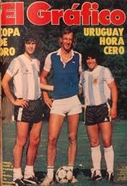 Mario kempes points to the fact that during maradona's era, he had no competition when it came to being the. El Grafico 3195 Mario Kempes Cesar Menotti Y Diego Maradona Mercado Libre