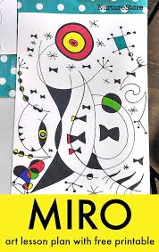 Famous Artists Projects Art Abstract Art For Kids Art Lesson Plans Art Lessons