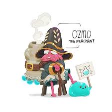 Ozmo The Merchant Only Sold These Savoury Potions For A Living It Was Said To Elevate You Character Design Inspiration Character Design Concept Art Characters