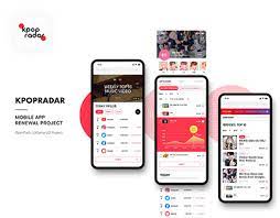 Bts, twice, gfriend, got7, wanna one, exo, red velvet, mamamoo, ikon, shinee, blλɔkpiиk, exid, looπδ, winner, monsta x, nct, akmu, aoa etc. Kpop Radar Mobile App Design System On Behance