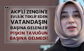 Özlem zengin, siyasetin hayatındaki yerini, siyasetin görmediğimiz yüzünü. Akp Li Ozlem Zengin E Evlilik Teklif Eden Vatandasin Basina Gelenler Piskin Tavugun Basina Gelmedi