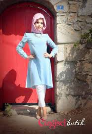 Acik Mavi Tunik Modeli Jpg 495 720 Kiyafet Tunik Elbise