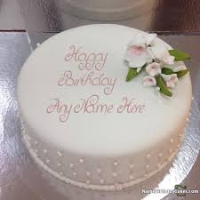 Birthday Wishes With Name And Photo On Cake For Husband Write Name On Special Vanilla Cake For Husband Birthday Wish This Is The Best Idea To Wish Anyone On Cake For Husband Happy Birthday Cakes Cool Birthday Cakes