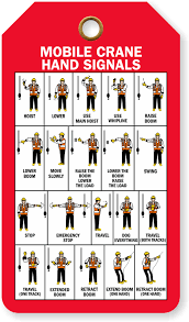 63 Proper Crane Hand Signal Chart Free