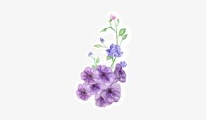 Retro futuristic background with fog. Violet Flower Flower Transparent Png 500x500 Free Download On Nicepng