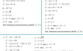C = 0 contoh soal: Soal Pilihan Ganda Persamaan Kuadrat Dan Pembahasannya Kelas 9 Jawabanku Id