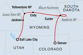 The quickest flight from salt lake city airport to rapid city airport is the direct flight which takes 1h 54m. Intrepid Travel Best Of Yellowstone Grand Tetons Mt Rushmore 57732