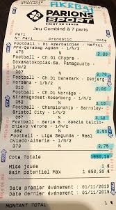 L'offre loto foot n'est pas impacté par le bug. Historique Du Top Ticket De Akro91