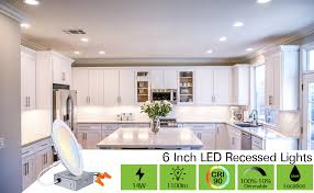 12 pack 6 inch 5cct led recessed