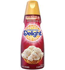 Label the container with the expiration date of the milk used. Cold Stone Creamery Sweet Cream Coffee Creamer