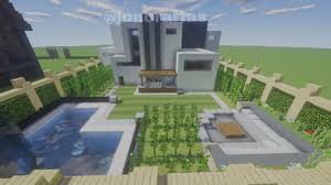 Garden minecraft maps with downloadable schematic. Modern Garden I Made Hope You Like It D Minecraft