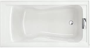Extremely hard and solid, indestructible. American Standard 2425v Rho002 020 Evolution Bathtub With Integral Apron Right Hand Drain Outlet White Recessed Bathtubs Amazon Com