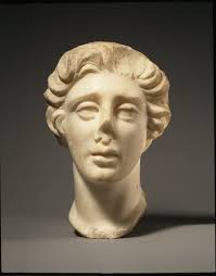 Marble head of a man