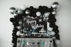 Baby Boy 2nd Birthday Decoration Ideas For Boy Space Birthday Party Decor Galaxy Party Decor Out Of This World Party Rocket Ship Little Astronaut Outer Space Stars Planets First Birthday Party Decorations Space Birthday First Birthday Parties