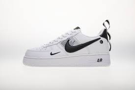 Black Nike Air Forces With White Tick Nike Air Force 1 07 Lv8 Utility White Aj7747 100 Shoes 36 45 Nike Air Shoes Nike Air Nike Air Force
