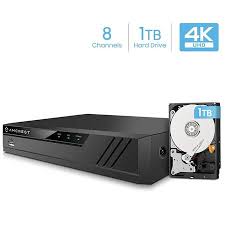 Visionmaster (shenzhen) industrial co., ltd. Amcrest Ultrahd 4k 8 Channel 1tb Video Security Dvr Amdv8m8 1tb