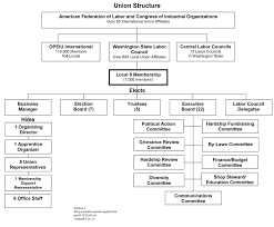 Union Organization Chart