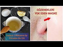 Gozenek Sikilastirici Porselen Cilt Maskesi Evde Bulunan 2 Malzemeyle Harika Maske Yapimi Youtube Maskeler Youtube Dogal