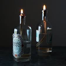 What's more, you can even use soda bottles or any glass liquor bottles for this diy. Diy Liquor Bottle Oil Lamp Tutorial Home Decor