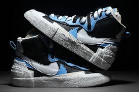 Sacai X Nike Blazer Mid In Two Color Ways Nike Blazer Designer Sneakers Mens Nike