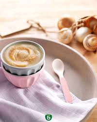 Recette Bebe 6 Mois Veloute De Champignons Bledina Recette Recette Bebe 6 Mois Veloute Champignon Recette Bebe
