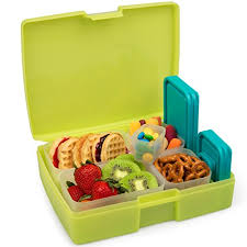 Meal measure portion control plate. Bentology Bento Lunch Box With 5 Removable Containers Includes Measurements For Portion Control On The Go Meal And Snack Packing Translucent Lime Buy Online In Bahamas At Bahamas Desertcart Com Productid 94706238