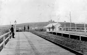 Chs 1890 Pascoe Vale Railway Station Looking North Across The Gaffney Street Railway Gates Domestic Travel Melbourne Australia Railway Station