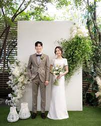 Korean Wedding C 011 Spazio Studio Korea Wedding Pledge Dekorasi Pernikahan Latar Belakang Pernikahan Foto Perkawinan