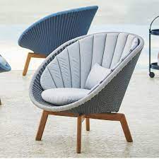 Buy Peacock Lounge Sofa By Cane Line The Worm That Turned Revitalising Your Outdoor Space Outdoor Furniture Chairs Garden Lounge Chairs Comfortable Chair