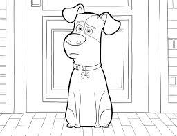 Download pet pillow stock vectors. The Secret Life Of Pets Coloring Pages Print Them For Free