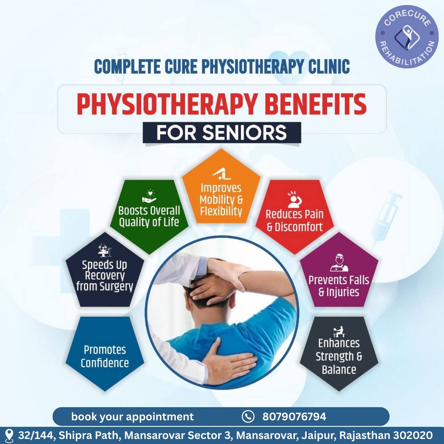 Best Physiotherapy Clinic in Mansarovar product image