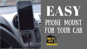 49 list list price $14.99 $ 14. Diy Easy Phone Mount For Your Car Youtube